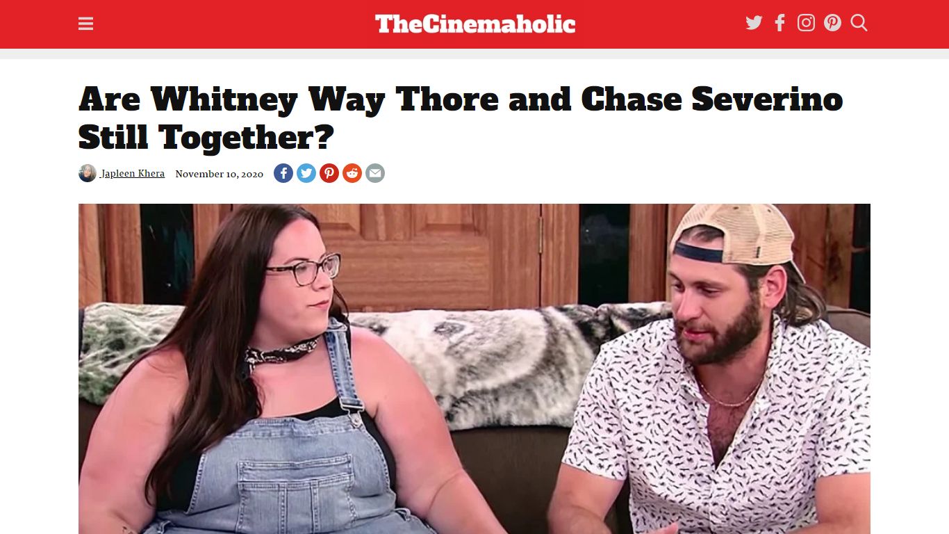 Are Whitney Way Thore and Chase Severino Still Together? - The Cinemaholic